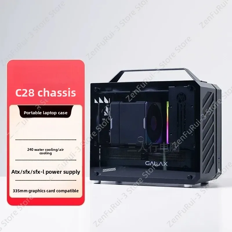Mechanic Master C28 Matx Portable Pc Case - Корпус для мини-ПК Master Mechanic C28,