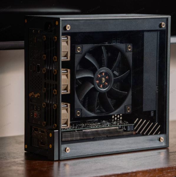 Sff Mini Itx Cnc Aluminum Chassis - Корпус LP P6 ITX из алюминия,