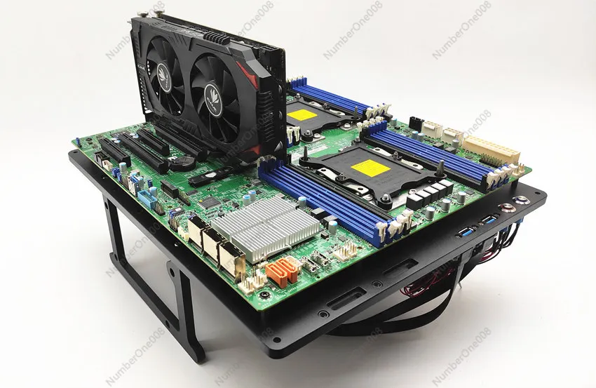 Корпус для тестирования сервер – обзор и цена Aluminum Open Frame Test Bench Water Cooling