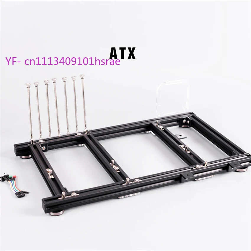 Компьютерный корпус из алюмини – обзор и цена Aluminum Open Frame Test Bench Water Cooling