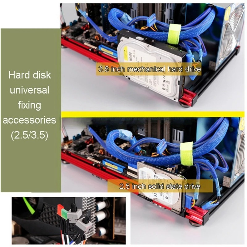 Корпус для ПК ATX из алюминиев – обзор и цена Aluminum Open Frame Test Bench Water Cooling