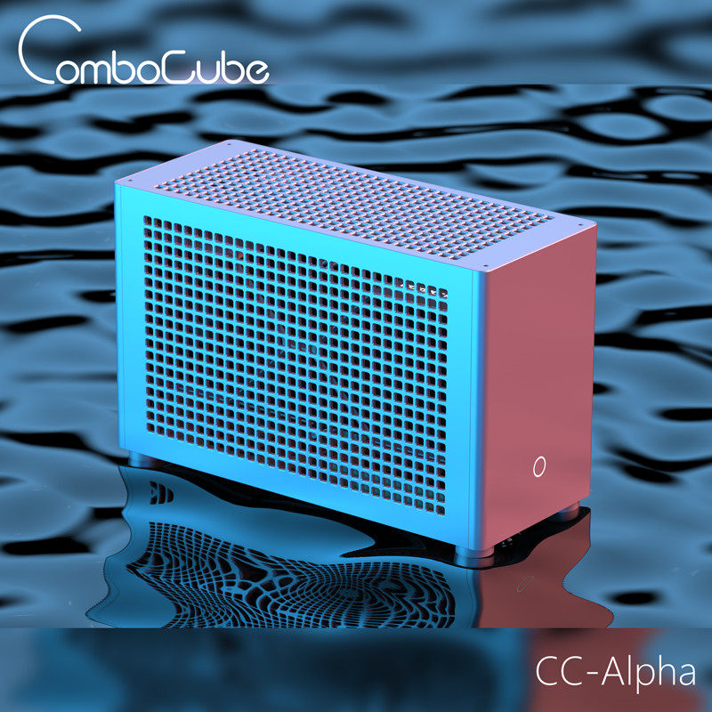 Корпус ComboCube CC-Alpha Mini – обзор и цена Sff Mini Itx Cnc Aluminum Chassis