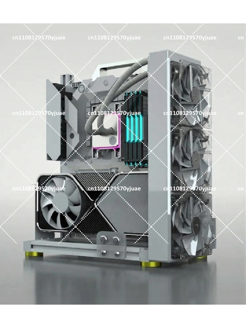 Алюминиевая открытая рама для  – обзор и цена Aluminum Open Frame Test Bench Water Cooling