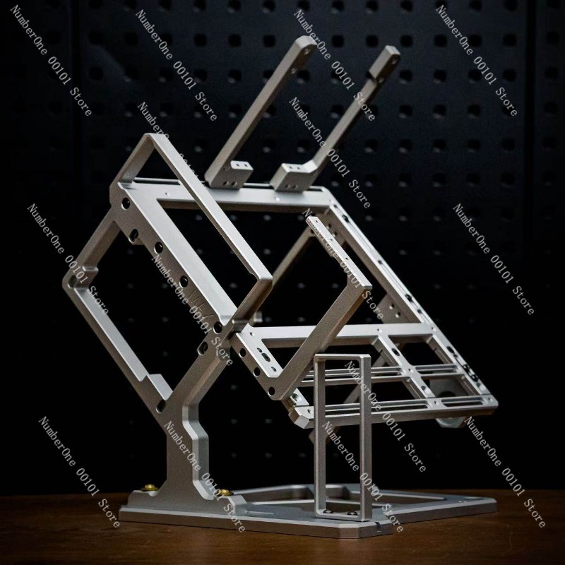 Корпус A45 MAX из цельного алю – обзор и цена Aluminum Open Frame Test Bench Water Cooling