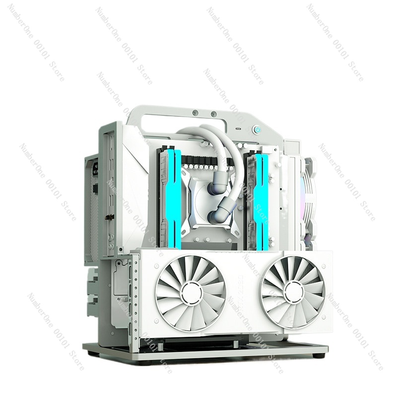 Портативный корпус-стойка из а – обзор и цена Aluminum Open Frame Test Bench Water Cooling